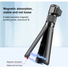 Sunshinee Döner Saplı Masaüstü Tripod Standı, X3 Zaman Kontrol Cihazı ile Uyumlu 110 cm 5 Bölümlü Selfie Çubuğu Monopod-B (Yurt Dışından)