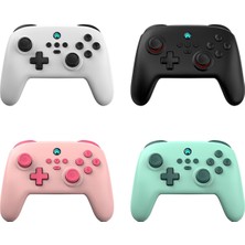 Z02 Gamepad, Bluetooth Salonu Joystick ile Uyumlu Somatosensoriyel Sürekli Saç Titreşimi, Android Ios Switch Gamepad ile Uyumlu, Pembe (Yurt Dışından)