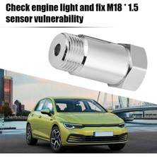 M18X1.5 Oksijen O2 Sensörü Adaptörü Dönüştürücü Araba Cel Fix Kontrol Motor Işığı Eliminator O2 Genişletici Spacer (Yurt Dışından)