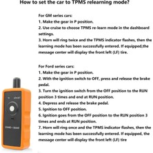 2'si 1 Arada Tpms Yeniden Öğrenme Aracı, EL-50448 EL-50449 Lastik Basıncı Izleme Sensörü Sistemi Aktivasyon Aracı, Araçlarla Uyumlu (Yurt Dışından)