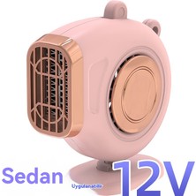 Xiaojiededian Araba Isıtıcı Isıtıcı 12V Araba Fanı Araba Elektrikli Isıtıcı Sıcak Hava Fanı Kış Hızlı Isıtma (Sadece Araba) (Yurt Dışından)