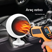 Xiaojiededian Araba Isıtıcısı Mini Araba Isıtıcısı 12V Defrost ve Sis Giderme Araba Hızlı Isıtma Fanı (Yurt Dışından)