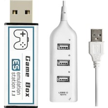 8000+ Oyun Oyun Çubuğu USB Flash Açık Kaynak Oyun Kutusu+Mini/tak ve Çalıştır ile Uyumlu Hub (Yurt Dışından)