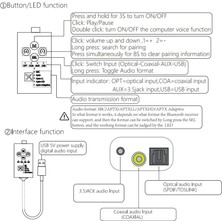 Sunshinee Bluetooth 5.2 Ses Verici Qualcomm QCC3040 Hd Verici, Tv Pc ile Uyumlu Çift Bağlantı Düşük Gecikmeli Ses Adaptörü (Yurt Dışından)