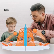 Mini Masaüstü Basketbol Oynama Oyuncakları Ebeveyn-Çocuk Etkileşimi Spor Parmak Projeksiyon Basketbol Sahası Oyunu Çocuklar Için (Yurt Dışından)