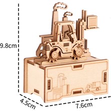 Sunshinee 3D Bulmacalar Ahşap El Krank Müzik Kutusu Montaj Oyuncak Dıy Montajlı Modu Modeli Yapı Taşı Kitleri Hediye (Yurt Dışından)