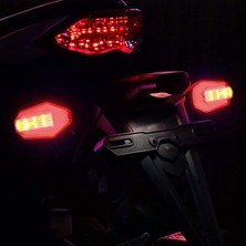 Sunshinee 1pair 30LEDS 12V Motosiklet Dönüş Sinyali Su Geçirmez Yanıp Sönen Ön Arka Göstergeler (Kırmızı) (Yurt Dışından)