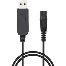 Philips Tıraş Makinesi Için 2x Şarj Cihazı, Philips Norelco Oneblade QP6520 QP6510 Için 15 V USB Şarj Şarj Kablosu Güç Kablosu (Yurt Dışından)