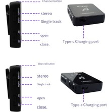 2.4g Kablosuz Kulaklık Monitörü Şarj Edilebilir Gitar Kemer Paketi Verici (Yurt Dışından)