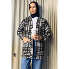 Julude Kadın Tesettür Desenli Ceket