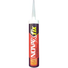 Novax Silikonize Mastik Gri 450GR