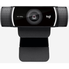 Logıtech C922 Full Hd 1080P Profesyonel Yayıncı Webcam Siyah 960-001088