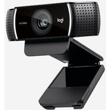 Logıtech C922 Full Hd 1080P Profesyonel Yayıncı Webcam Siyah 960-001088