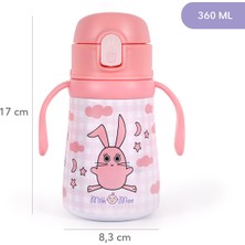 Milk&moo Çelik Küçük Çocuk Matarası Çançin 360 ml