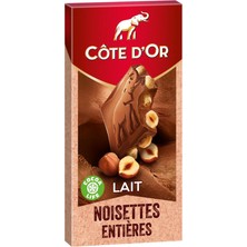 Cote Dor Lait Noisettes Entieres 180 gr