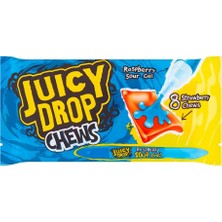 Juicy Drop Chews Ekşi Ahududu Aromalı Jel 67 gr Şeker İçeriği ile Lezzetli Atıştırmalık