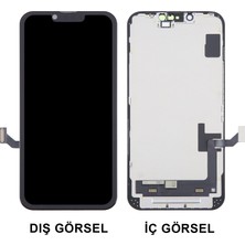 Teknonet Apple iPhone 14 Uyumlu Glw Fhd Lcd+Dokunmatik+Çıtalı