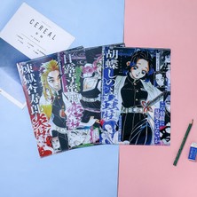 Hongliang Shop C  H04 Stili Anime Demon Slayer Kimetsu No Yaiba Kamado Tanjirou Nezuko Dosya Çanta Belgelik Düzenleyici Saklama Çantası Kırtasiye  A4 (Yurt Dışından)