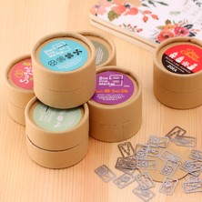 Hongliang Shop  No.3 Tarzı Sevimli Karikatür Hayvanlı Mini Metal Yer Işaretçileri Kitap Ayracı  Kitabı Çizgi Işaretleyici Rastgele Stil (Yurt Dışından)