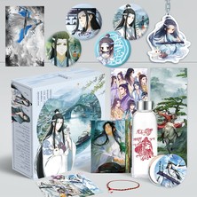 Hongliang Shop  Mo Dao Zu Shi Stili Yeni Anime Mo Dao Zu Shi Lüks  Kutusu Wei Wuxian Lan Wangji Su Bardağı Rozet Kartpostal Ayraç  Anime Etrafında (Yurt Dışından)