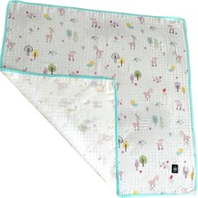 B.s.c Home % 100 Müslin Örtü&bebek Battaniyesi 90X90 cm