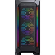 Cougar MX410 Mesh-G-Rgb 650W 80+ Atx Mid-Tower gaming Kasa (CGR-5VM6B-MESH-G-RGB)