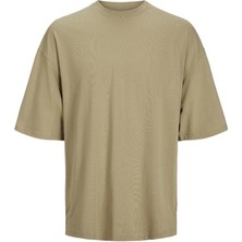 Jack & Jones JErkek Pamuklu Lacivert Bisiklet Yaka Tişört 12259975
