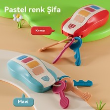 Yummy Çocuk ErkEğitim Simülasyon Araba Uzaktan Kumanda Anahtarı Yumuşak Diş Kaşıyıcı Ithal Edilebilir Oyuncak Bulmaca Müzik (Yurt Dışından)