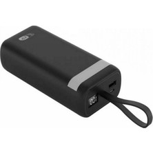 Mah 4 Çıkışlı Powerbank,usb, Type-C, Micro ve Lightning Çıkışlı Kp-30