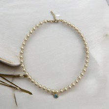 Gigi Giyim Nazar Boncuğu Detaylı Incili Kolye