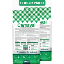 Carnaval Gourmet Tavuklu Kuzu Etli ve Ciğerli Yetişkin Kedi Maması 30Kg (2x15Kg )