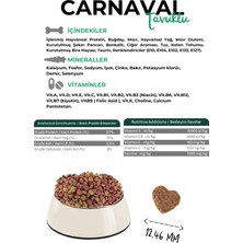 Carnaval Gourmet Tavuklu Kuzu Etli ve Ciğerli Yetişkin Kedi Maması 30Kg (2x15Kg )