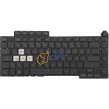 Afila Asus Rog Strix G15 G513IR Notebook Klavyesi Siyah Tr Rgb Işıklı