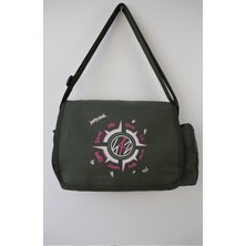 Fuddy Moda Rockstar Albüm Baskılı Postacı Çantası,  Stray Kids Baskı K Pop Omuz Çantası