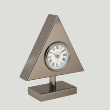 Evdema Vitale Black Nıkel Üçgen Saat 8*20*23  cm  AK.IV0288