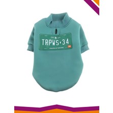 Tarpaws Basic Köpek Baskılı Sweatshirt TRPWS34 Plaka İçi Polarlı Kıyafet