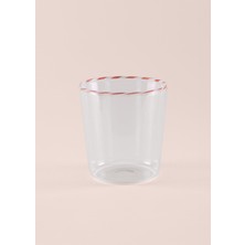 The Mia Borosilikat Su Bardağı Kırmızı 320 ml BRD0130