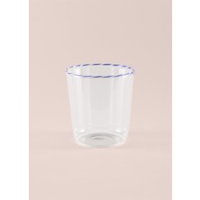 The Mia Borosilikat Su Bardağı Mavi 320 ml BRD0131