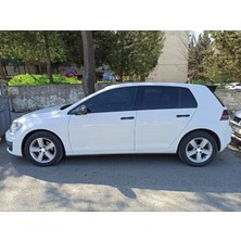 Golf 7  Içın Uyumlu Kapı Dıs Kol Kaplama Pıano Black