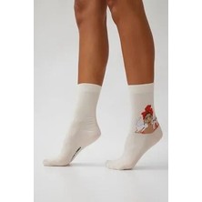 Katia & Bony Katia&bony Kız Figürlü Soket Çorap