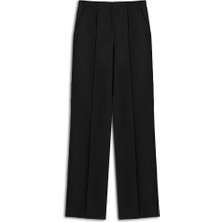 Nervür dikişli wide leg fit pantolon IW6240003251001