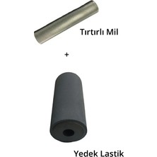 Umur Tutkal Sürme Merdanesi Lastiği ve Tırtırlı Mil
