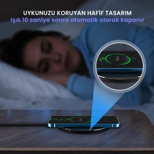 1hora GAR151 Kablosuz Hızlı Şarj Cihazı 15W - Airpods ve iPhone Uyumluluğu, Qi Teknolojisi, Hızlı Şarj Modları - Siyah