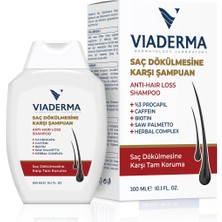 Viaderma Şampuan 300 ml Onarıcı Besleyici Sülfatsız & Günlük Kullanım