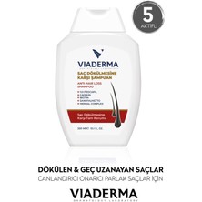 Viaderma Şampuan 300 ml Onarıcı Besleyici Sülfatsız & Günlük Kullanım