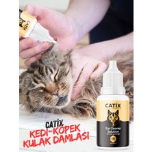 Catix Kedi ve Köpekler Için Kulak Temizleyici 50 ml