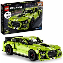 Lego® Technic Ford Mustang Shelby® GT500® 42138 – Araçları Seven Çocuklar Için Çek-Bırak Drag Yarış Arabası Yaratıcı Oyuncak Model Yapım Seti (544 Parça)