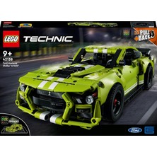 Lego® Technic Ford Mustang Shelby® GT500® 42138 – Araçları Seven Çocuklar Için Çek-Bırak Drag Yarış Arabası Yaratıcı Oyuncak Model Yapım Seti (544 Parça)