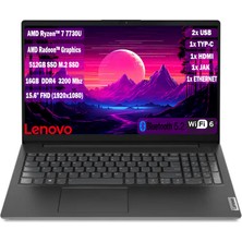 Lenovo V15 G4 Abp Amd Ryzen 7 7730U 16 GB 512 GB SSD 15,6" Fhd Freedos 82YY0012TR+165