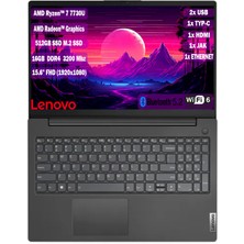 Lenovo V15 G4 Abp Amd Ryzen 7 7730U 16 GB 512 GB SSD 15,6" Fhd Freedos 82YY0012TR+165